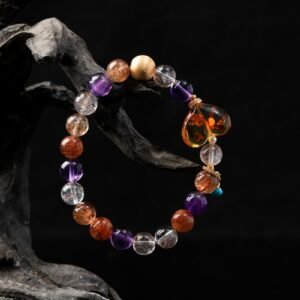 B15A0029 Natural Multi-Gem Bracelet