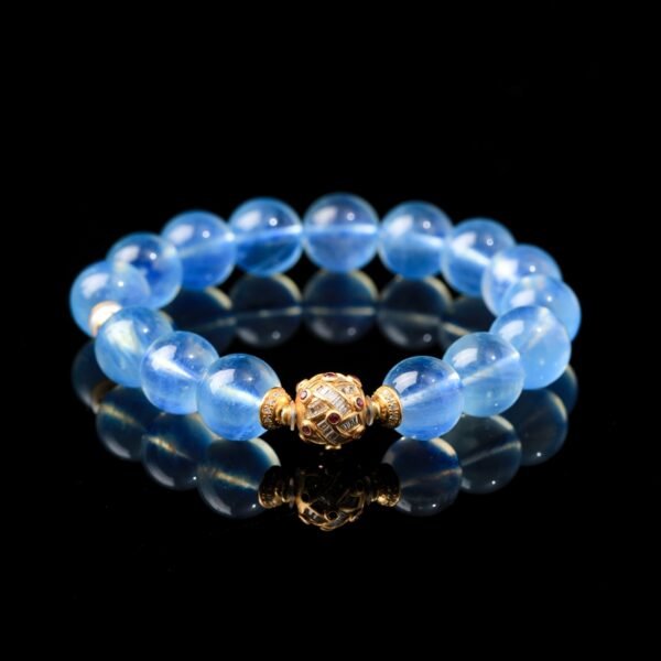 Natural Aquamarine Bracelet 11MM