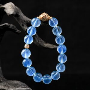 B15A0032 Natural Aquamarine Bracelet 11MM