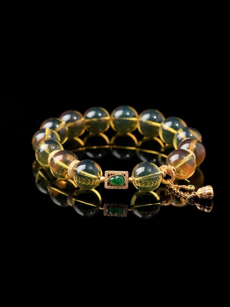 Natural Amber Bracelet 13MM