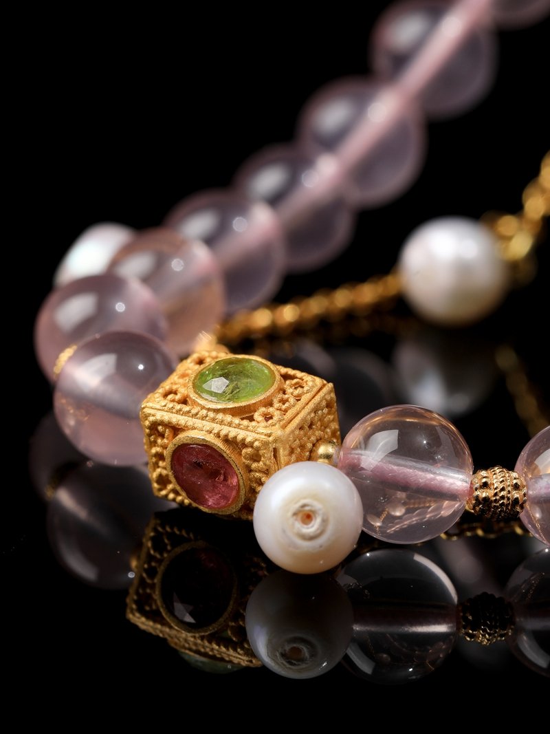 B15A0081 Natural Rose Quartz Bracelet