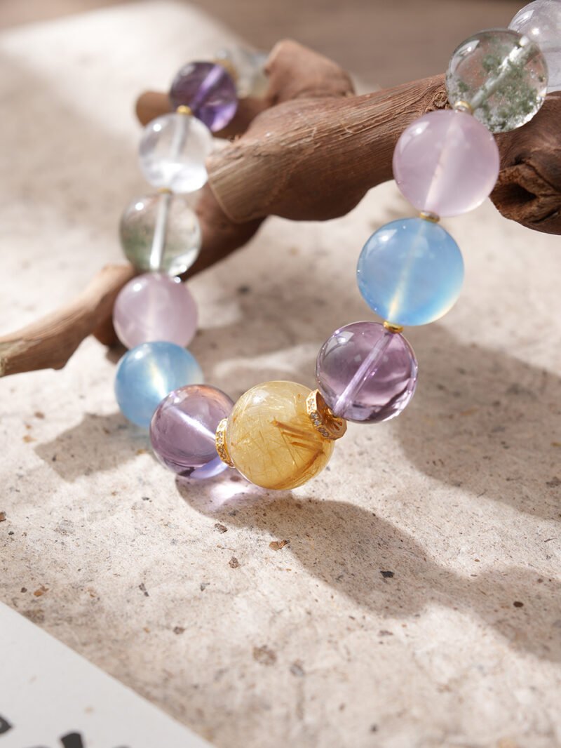 Natural Mixed-Gemstone Necklace