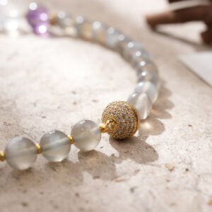 Natural Mixed-Gemstone Necklace